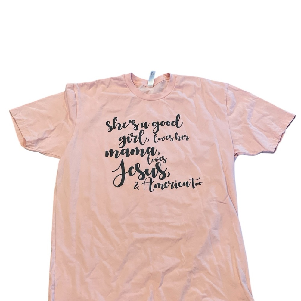 Pink graphic t-shirt
